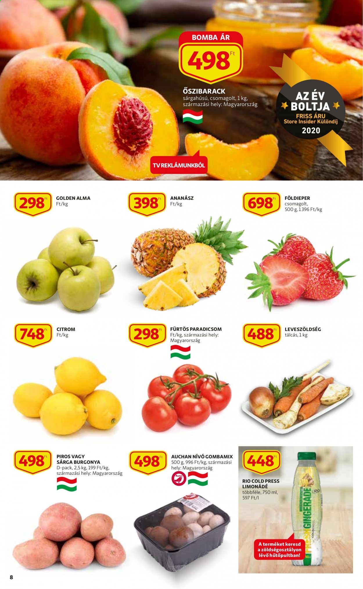 Auchan akciós újságok - 2021.08.12 - 2021.08.18. Oldal 8