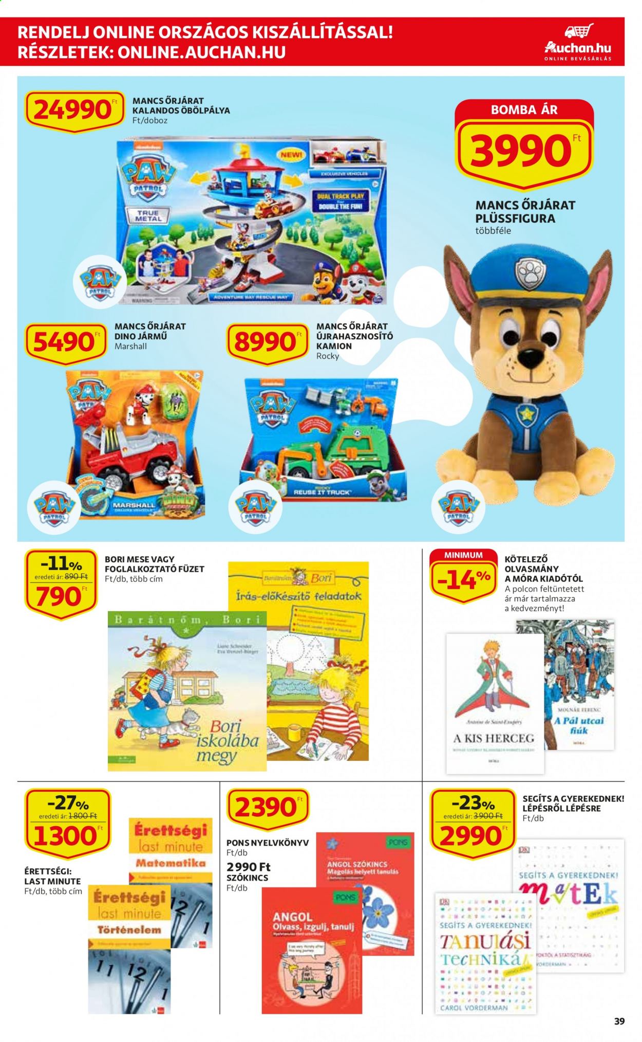 Auchan akciós újságok - 2021.08.12 - 2021.08.18. Oldal 39