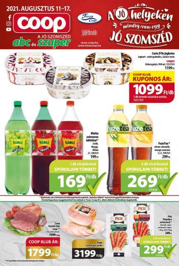 Újság Coop - 2021.08.11 - 2021.08.17.