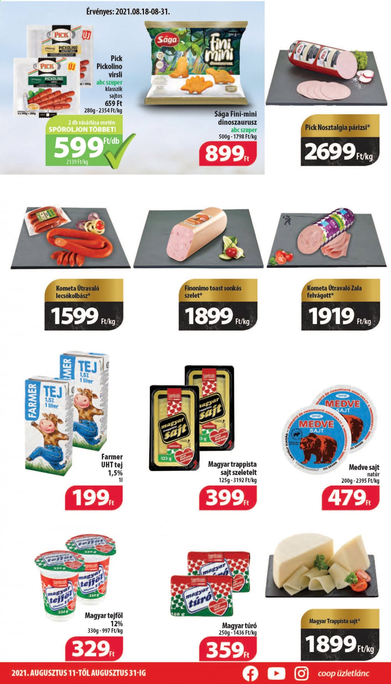 Coop akciós újságok - 2021.08.11 - 2021.08.31. Oldal 2