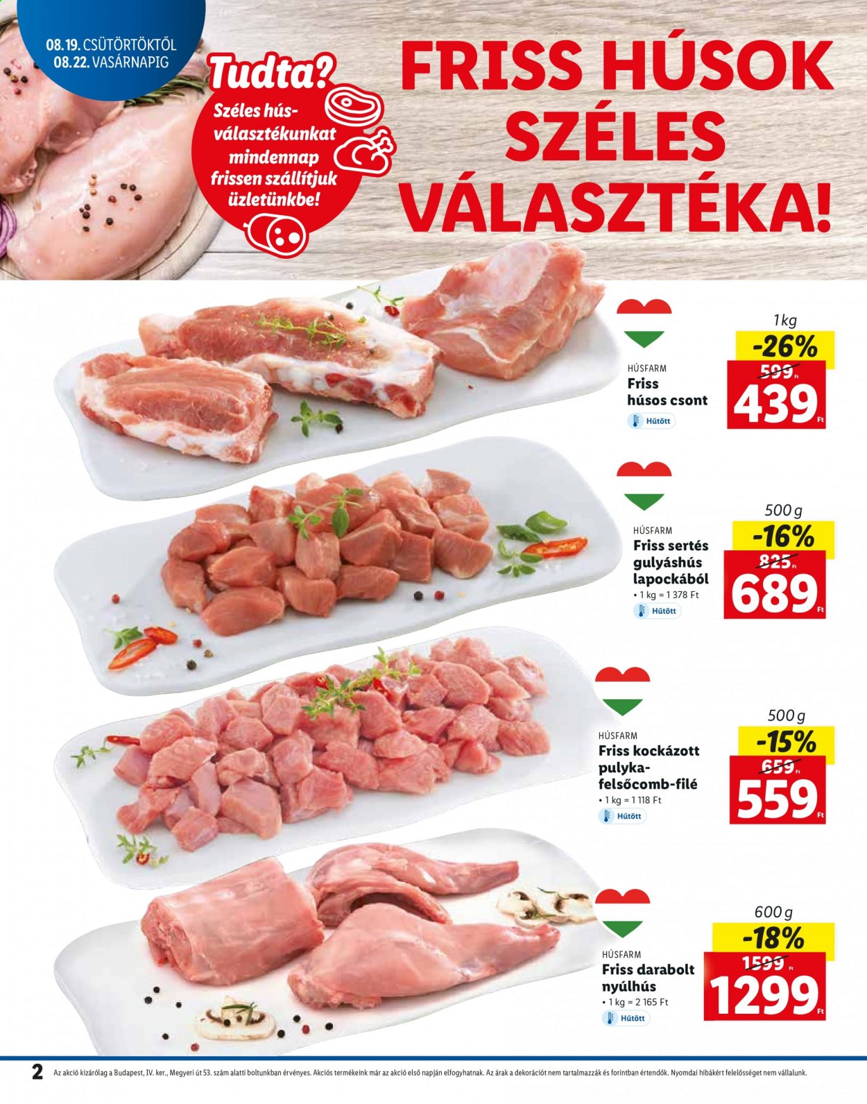 Lidl akciós újságok - 2021.08.19 - 2021.08.22. Oldal 2