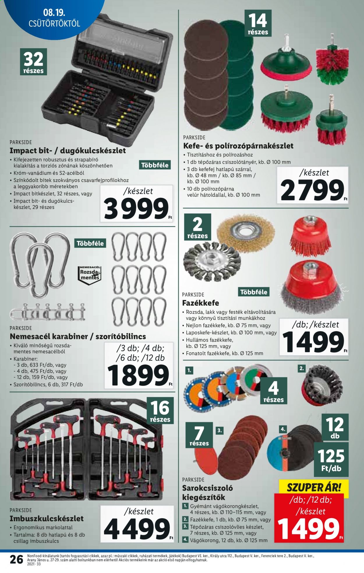 Lidl akciós újságok - 2021.08.19 - 2021.08.25. Oldal 26