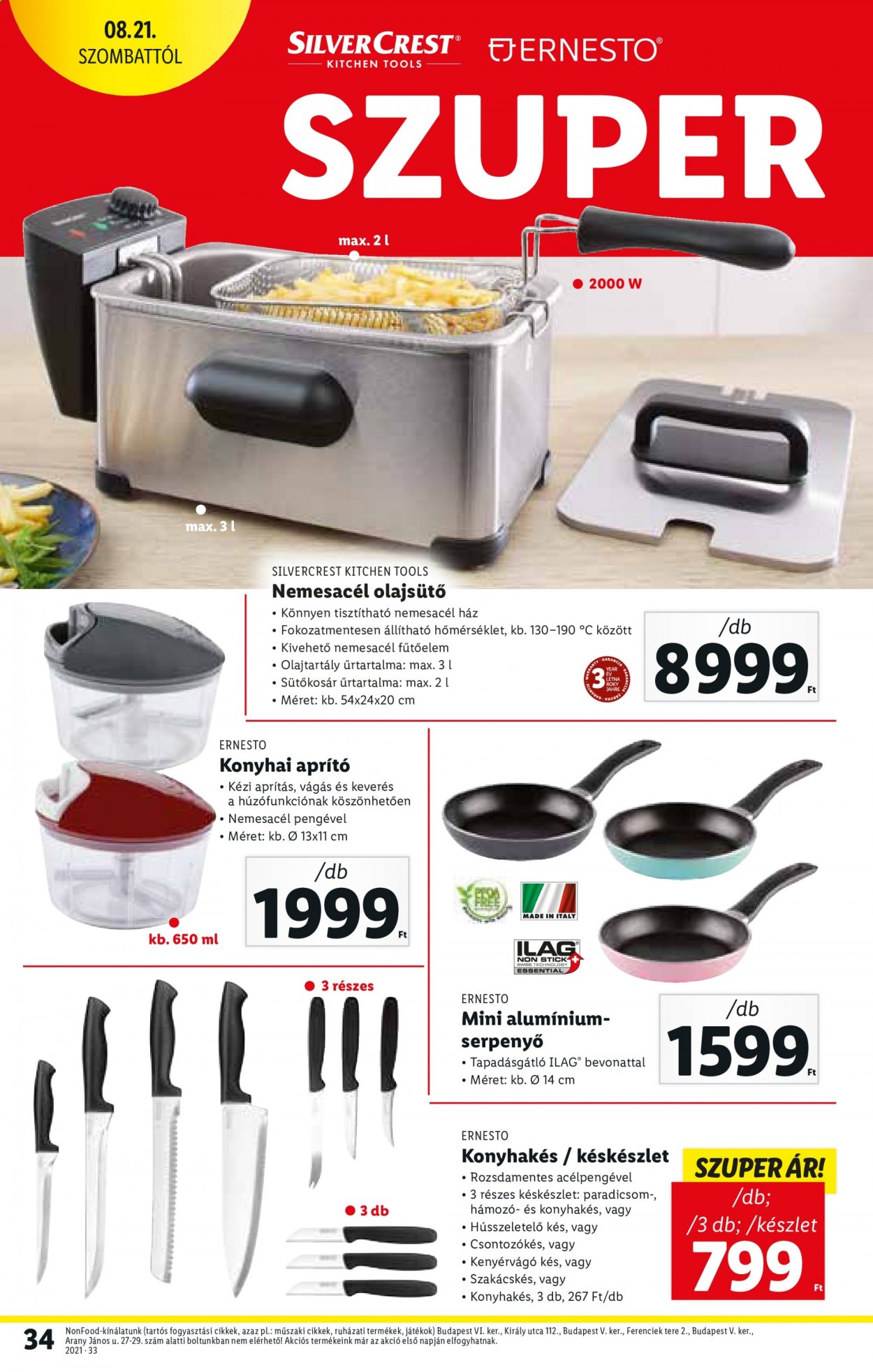 Lidl akciós újságok - 2021.08.19 - 2021.08.25. Oldal 34