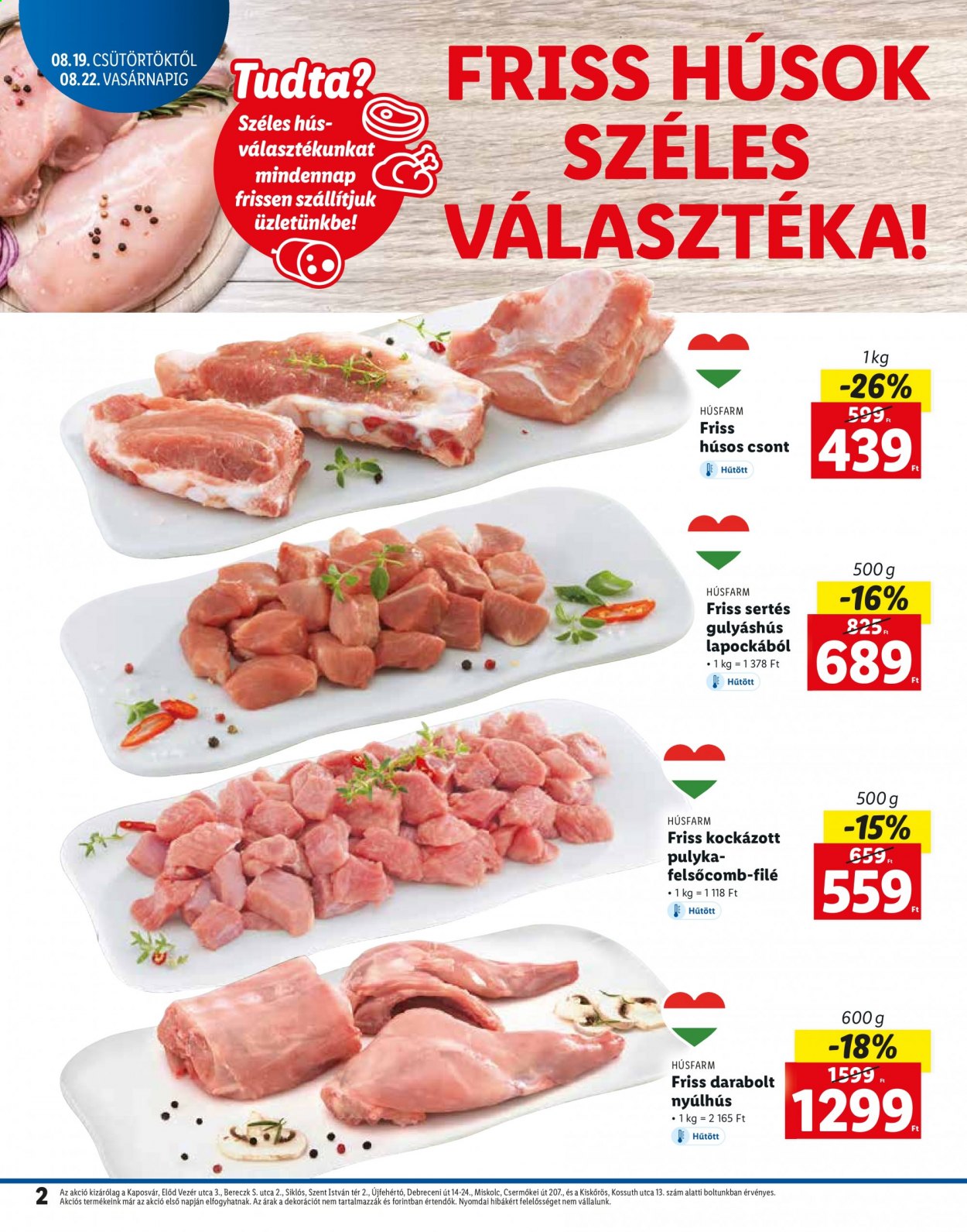 Lidl akciós újságok - 2021.08.19 - 2021.08.22. Oldal 2