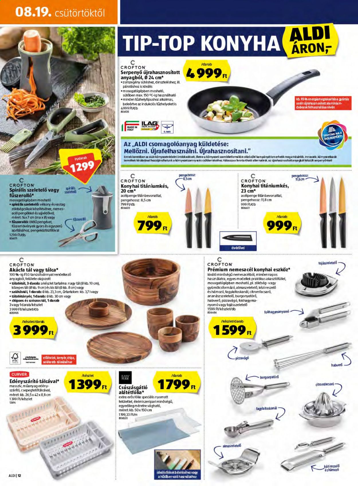 Aldi akciós újságok - 2021.08.19 - 2021.08.25. Oldal 12