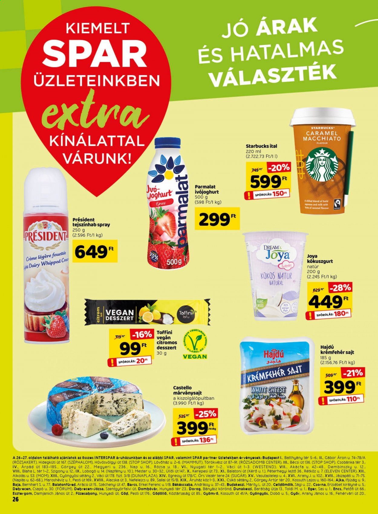 SPAR akciós újságok - 2021.08.19 - 2021.08.25. Oldal 1