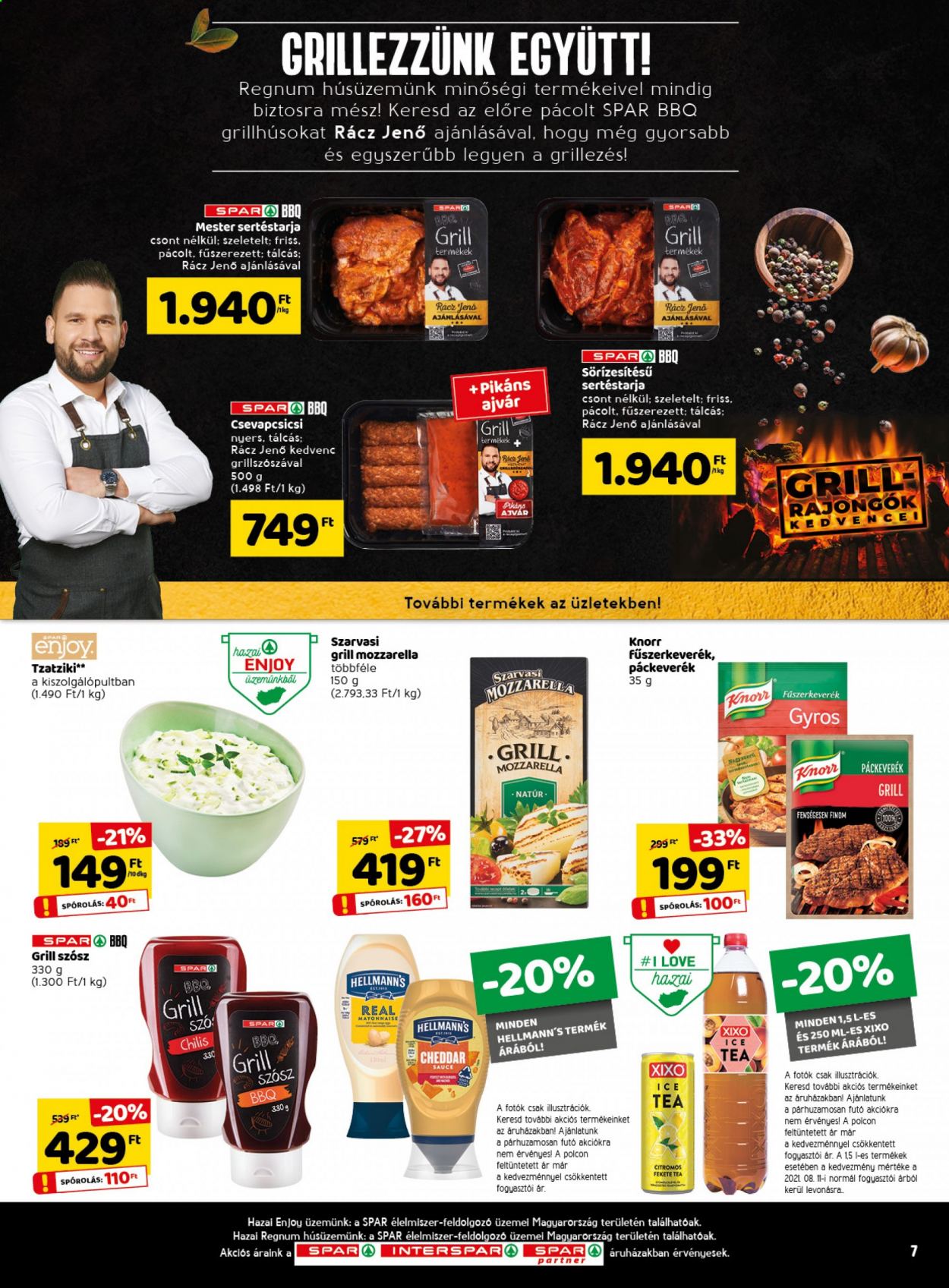 SPAR akciós újságok - 2021.08.19 - 2021.08.25. Oldal 9