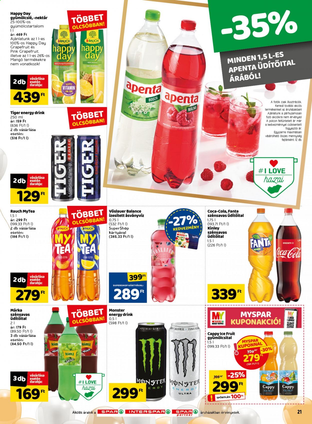 SPAR akciós újságok - 2021.08.19 - 2021.08.25. Oldal 25