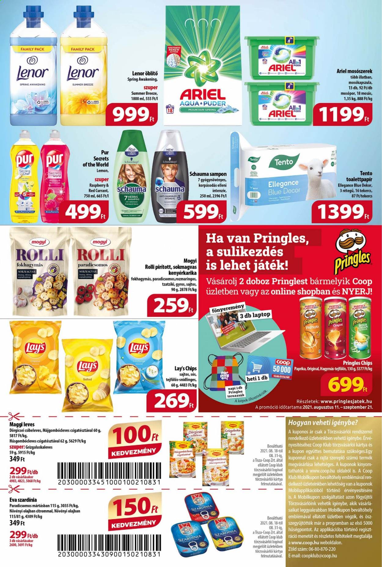 Coop akciós újságok - 2021.08.18 - 2021.08.24. Oldal 7