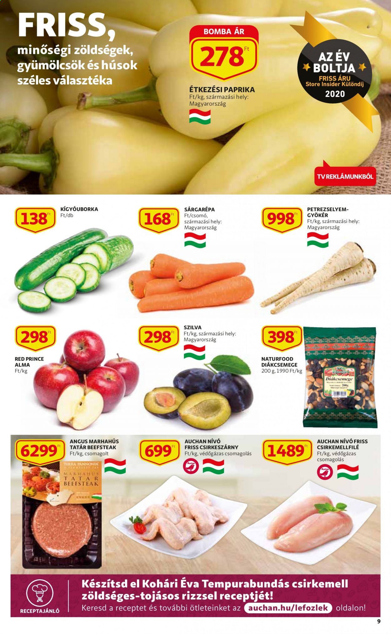Auchan akciós újságok - 2021.08.19 - 2021.08.25. Oldal 9