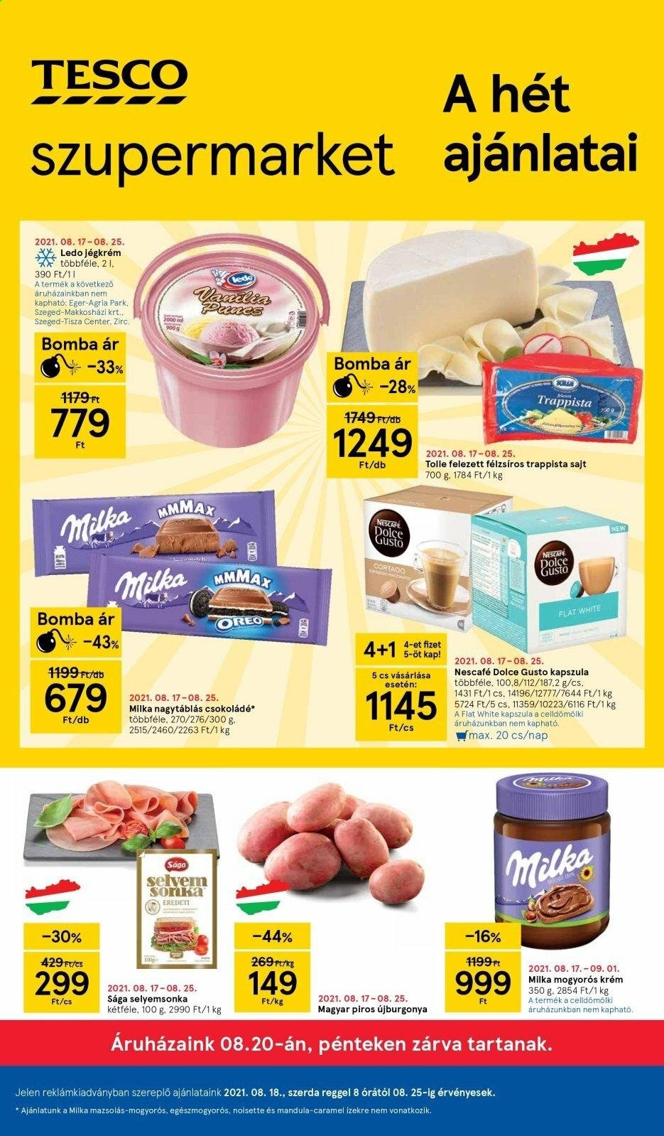 TESCO akciós újságok - 2021.08.18 - 2021.08.25. Oldal 1
