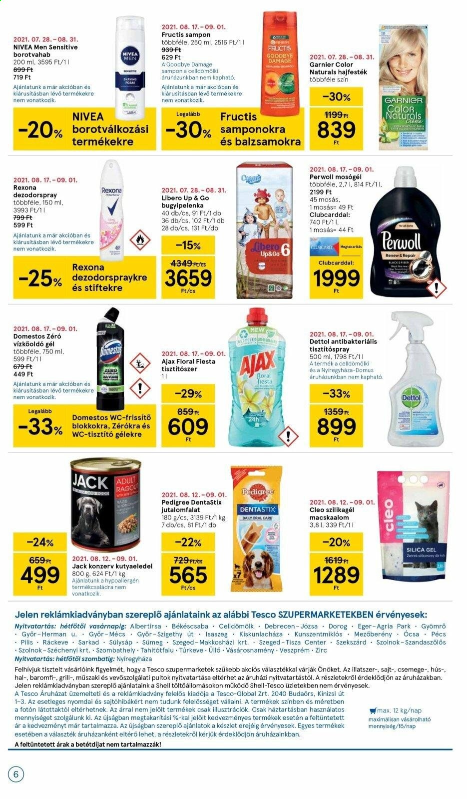 TESCO akciós újságok - 2021.08.18 - 2021.08.25. Oldal 6