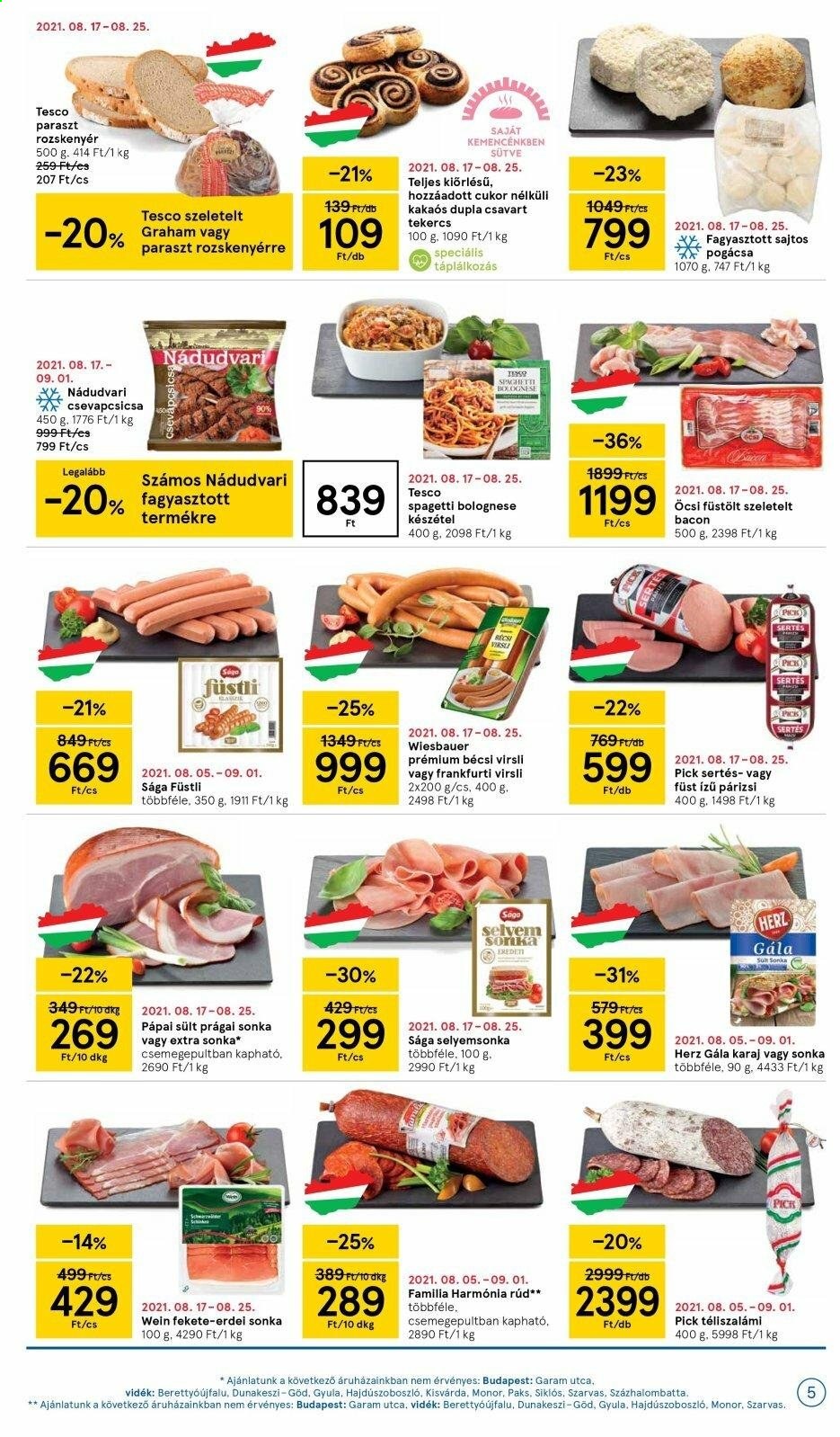 TESCO akciós újságok - 2021.08.18 - 2021.08.25. Oldal 5