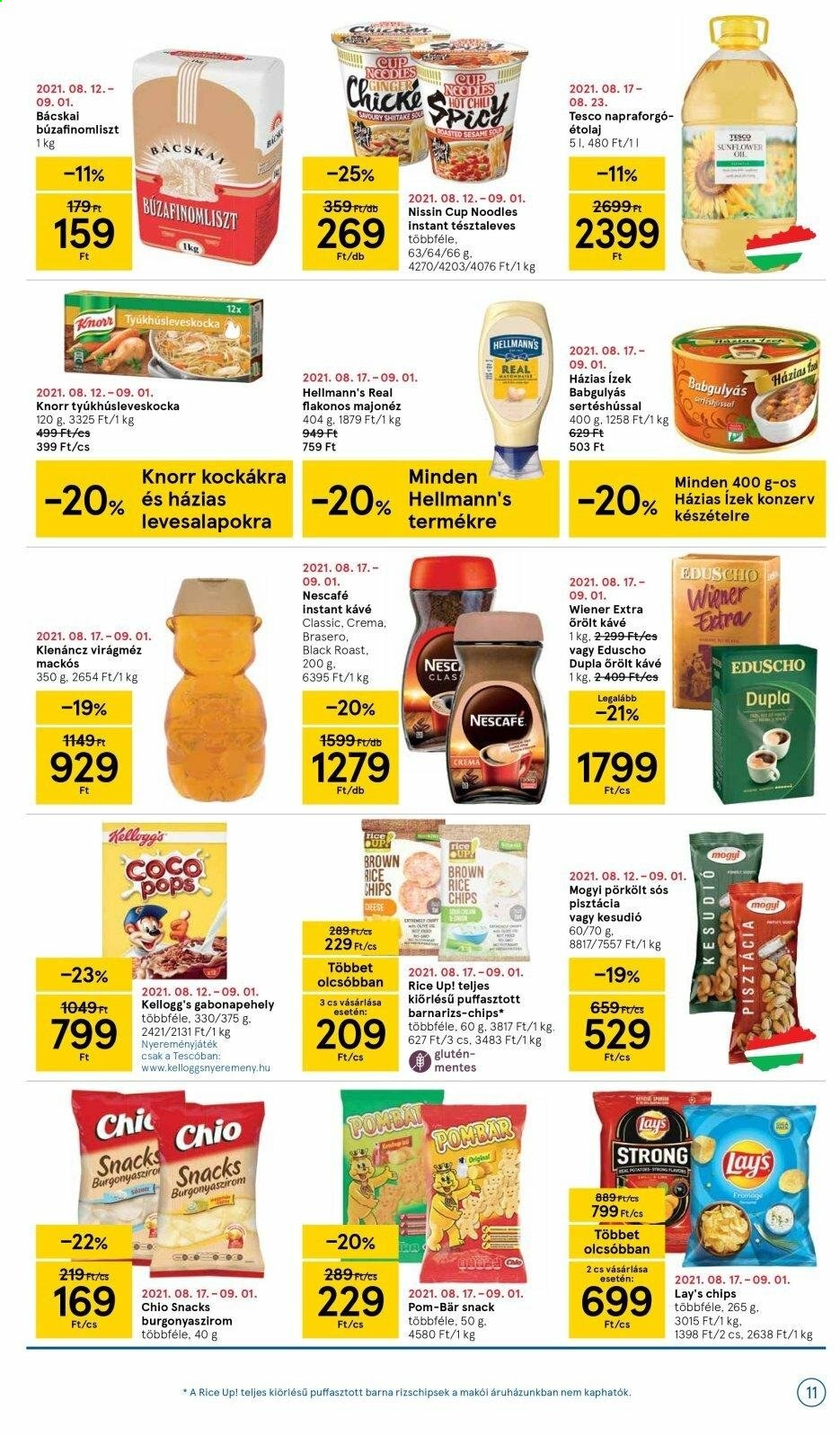 TESCO akciós újságok - 2021.08.18 - 2021.08.25. Oldal 11