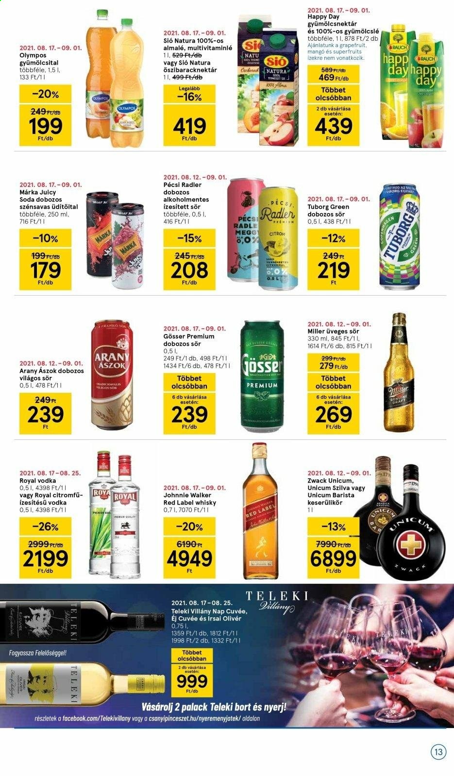 TESCO akciós újságok - 2021.08.18 - 2021.08.25. Oldal 13
