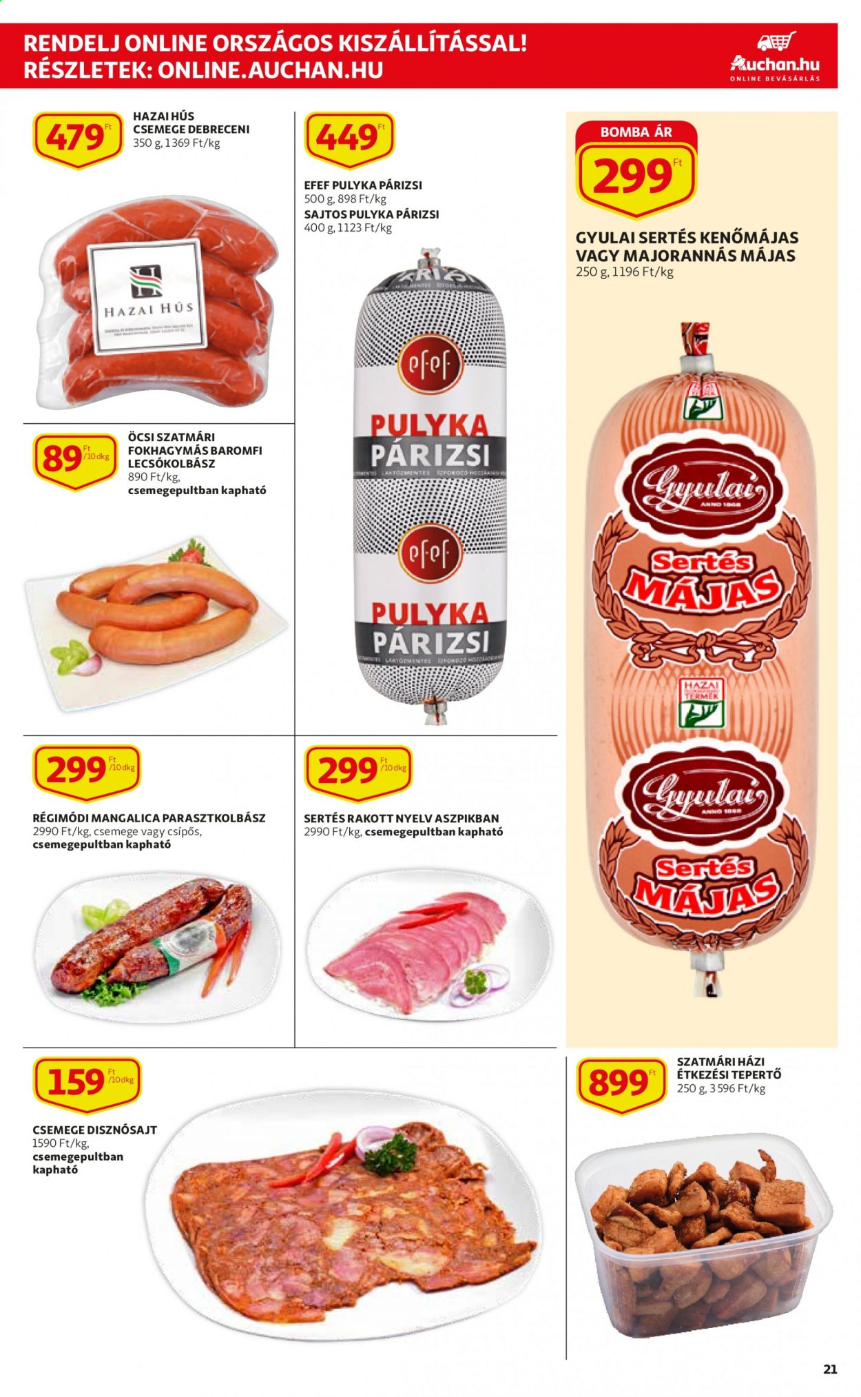 Auchan akciós újságok - 2021.08.19 - 2021.08.25. Oldal 21