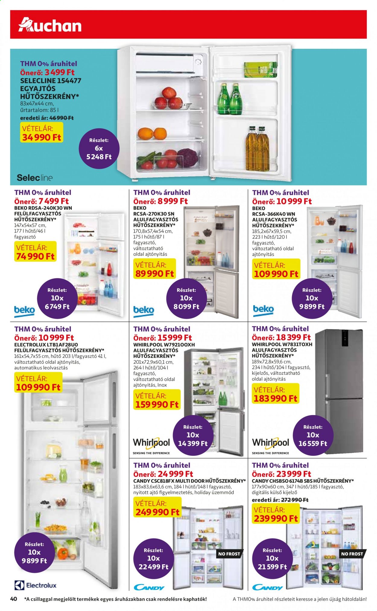 Auchan akciós újságok - 2021.08.19 - 2021.08.25. Oldal 40