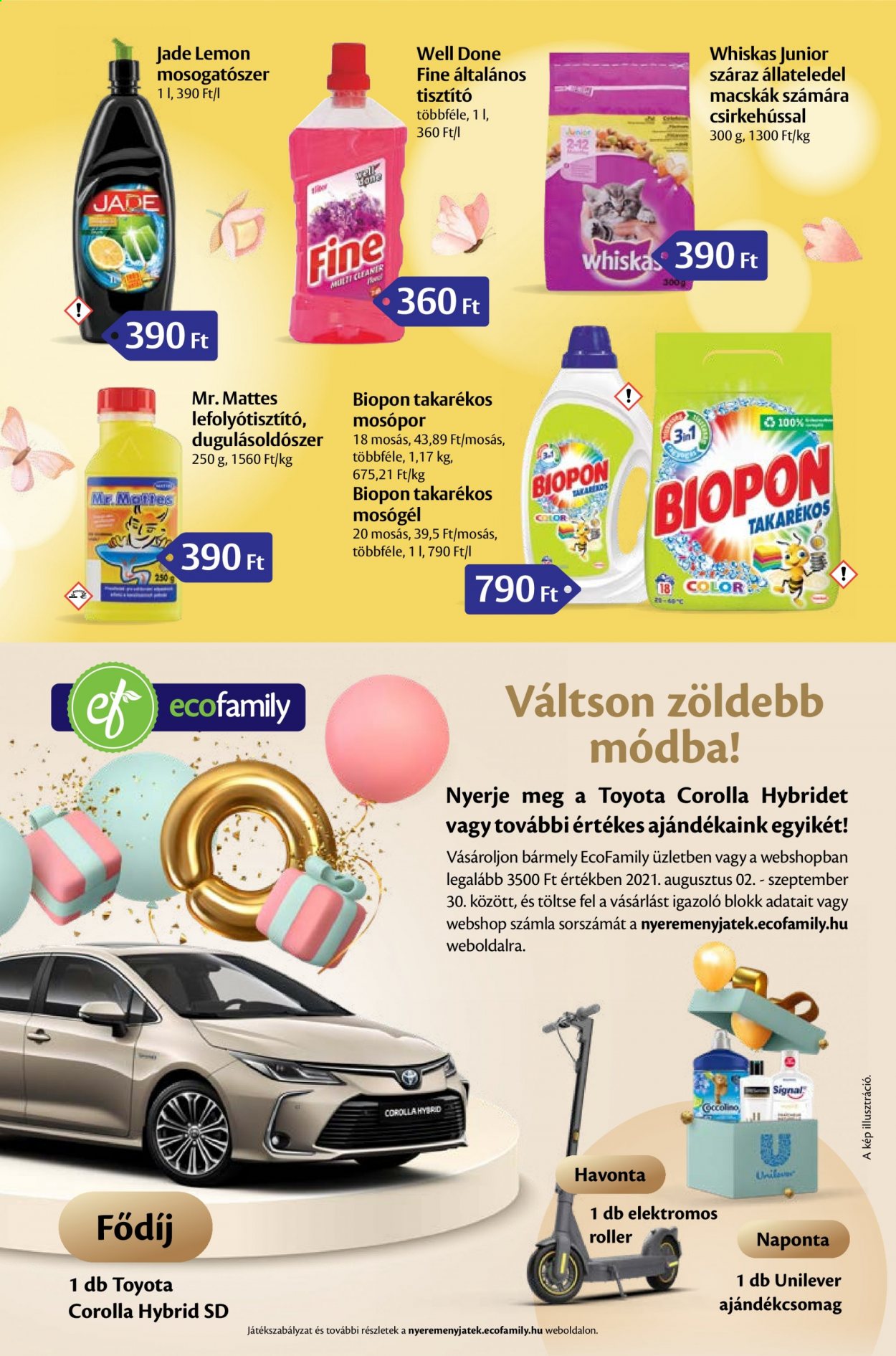 EcoFamily akciós újságok - 2021.08.19 - 2021.08.29. Oldal 3