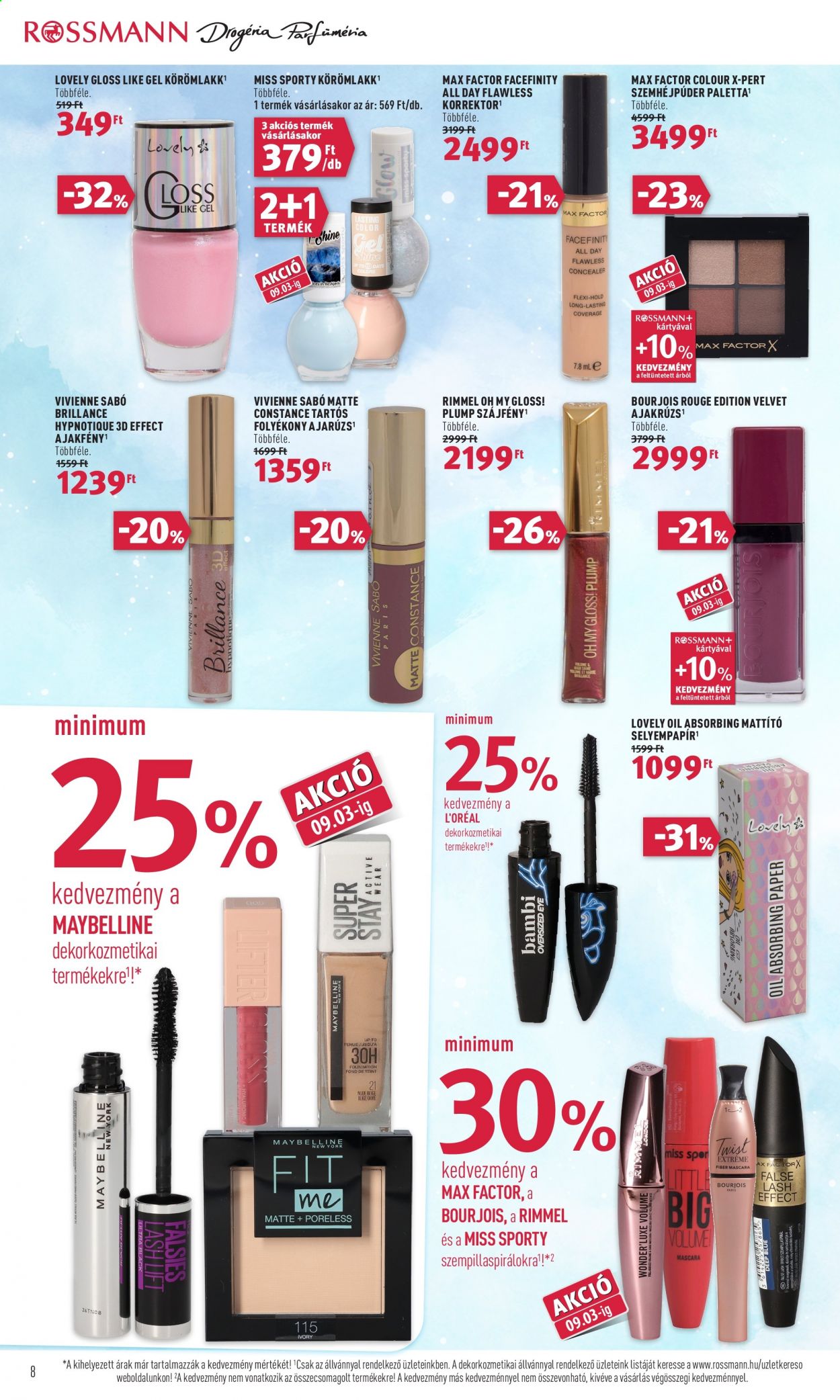 Rossmann akciós újságok - 2021.08.23 - 2021.08.27. Oldal 8
