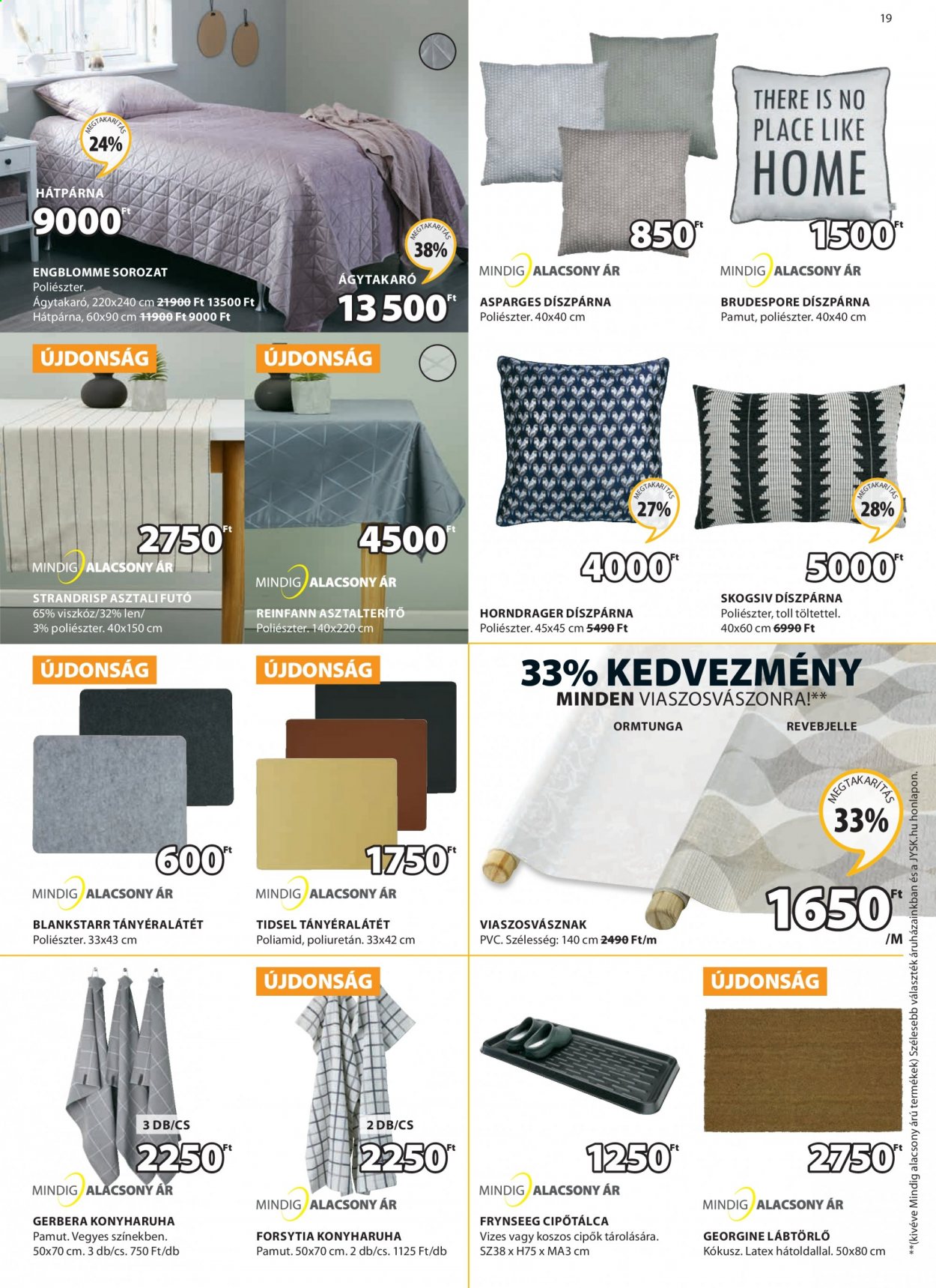 JYSK akciós újságok - 2021.08.19 - 2021.09.01. Oldal 19