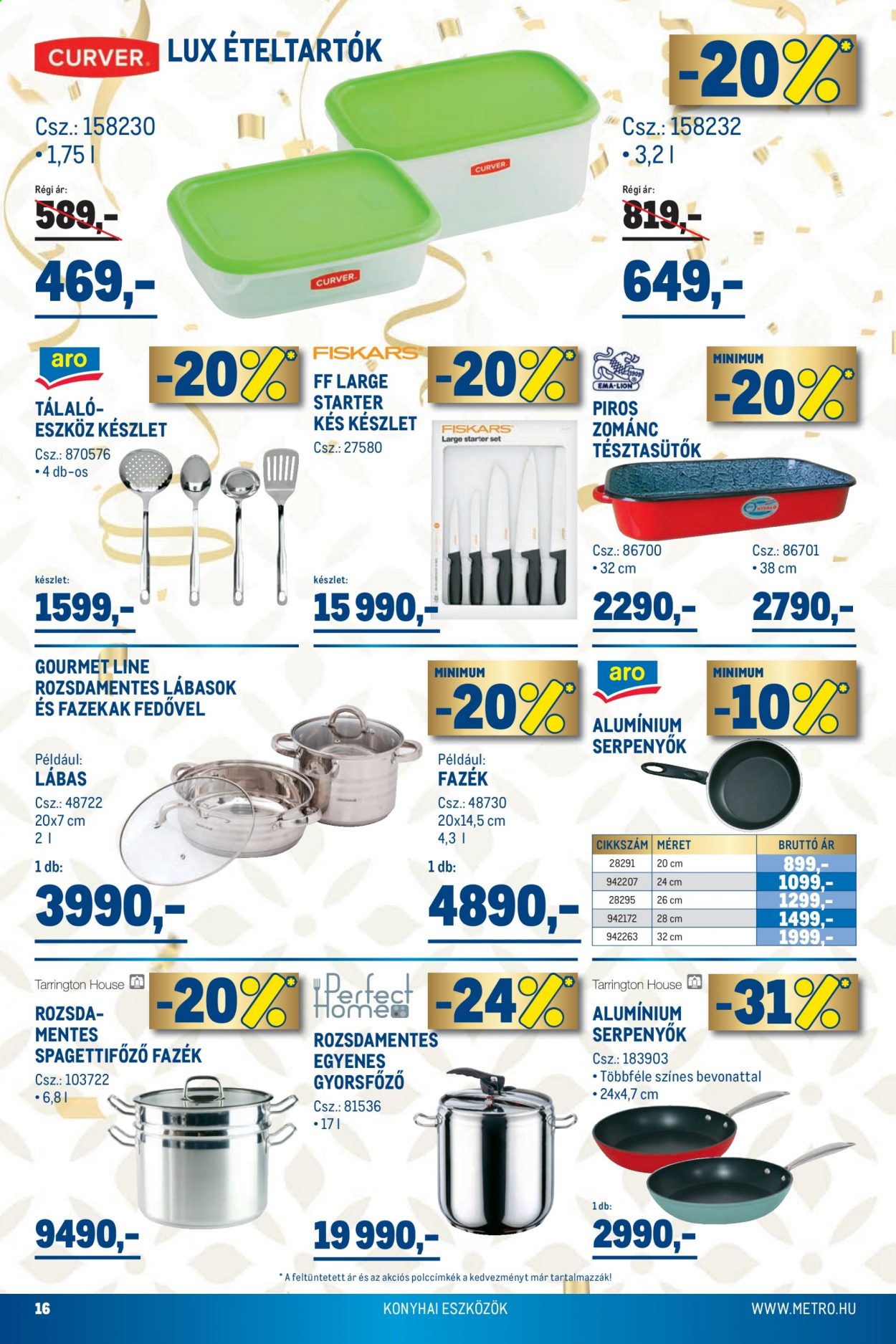 Metro akciós újságok - 2021.08.25 - 2021.09.07. Oldal 16
