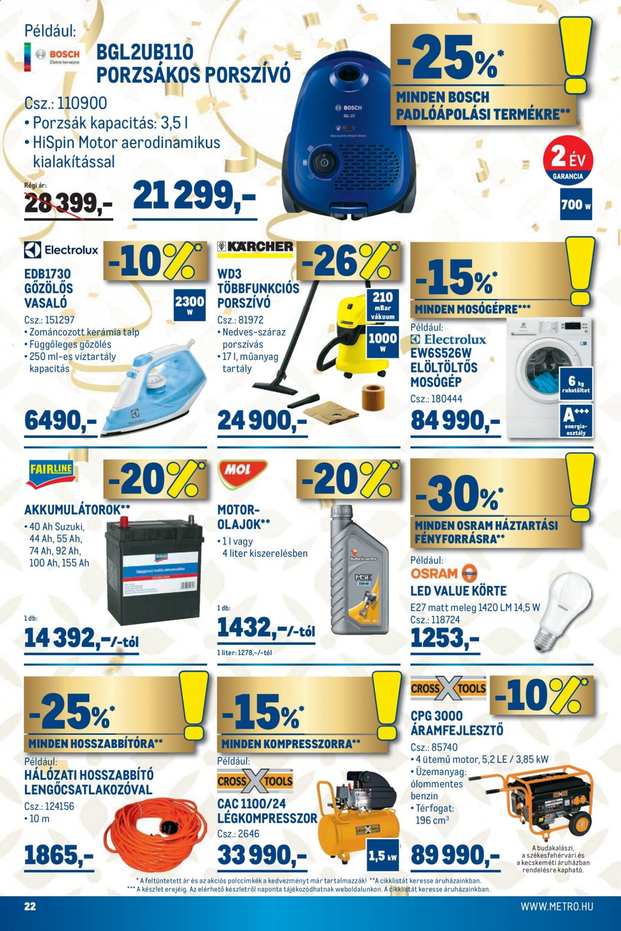 Metro akciós újságok - 2021.08.25 - 2021.09.07. Oldal 22
