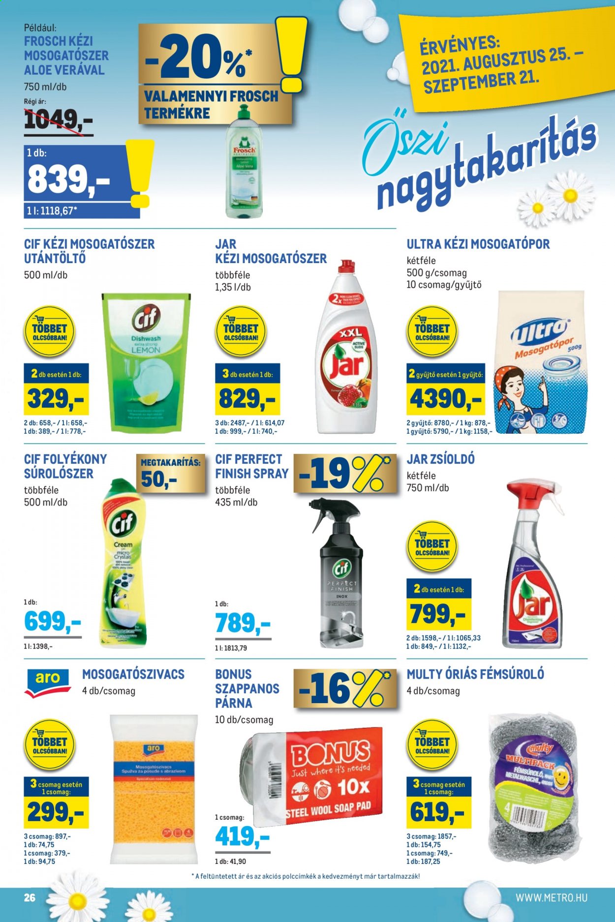 Metro akciós újságok - 2021.08.25 - 2021.09.07. Oldal 26