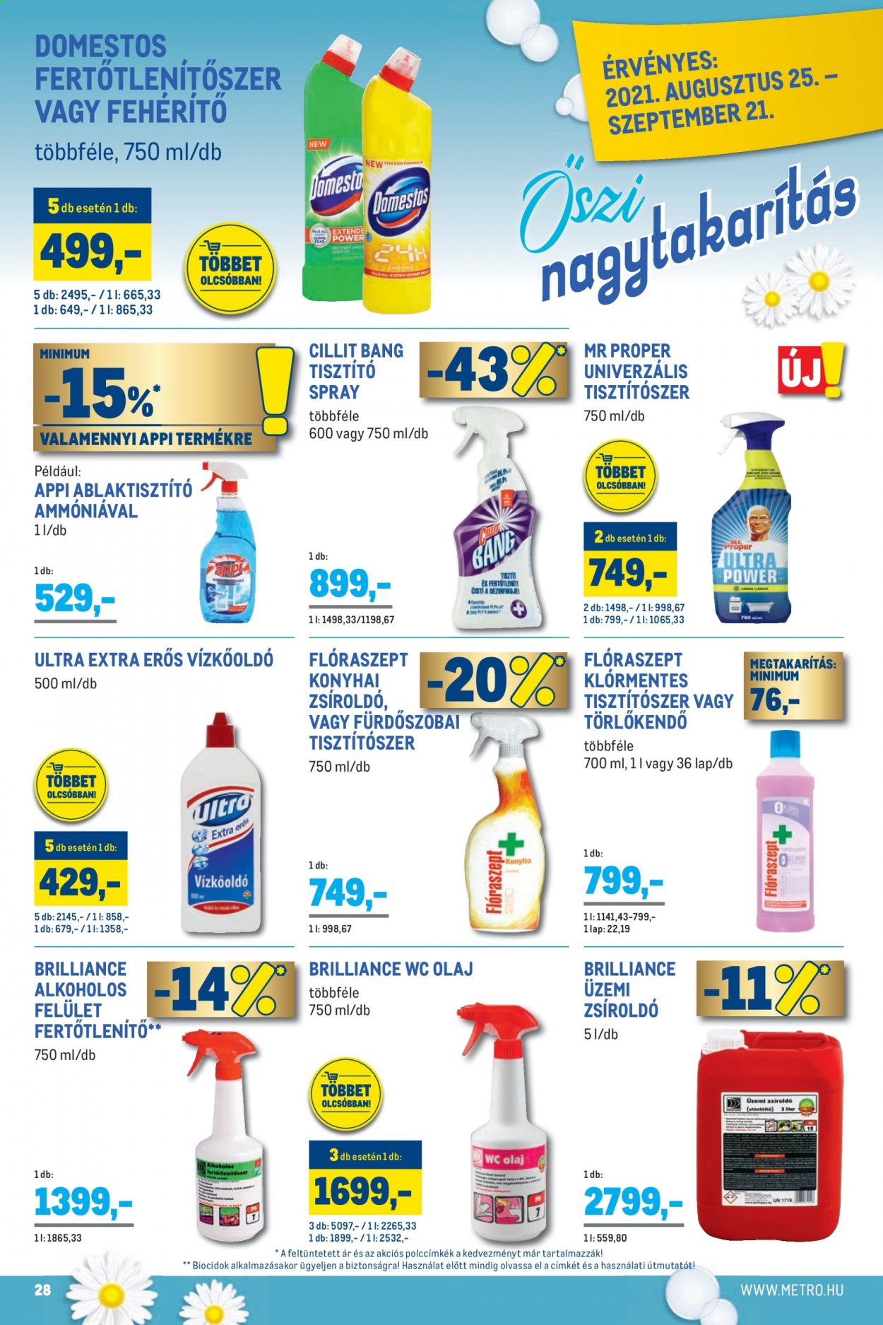Metro akciós újságok - 2021.08.25 - 2021.09.07. Oldal 28