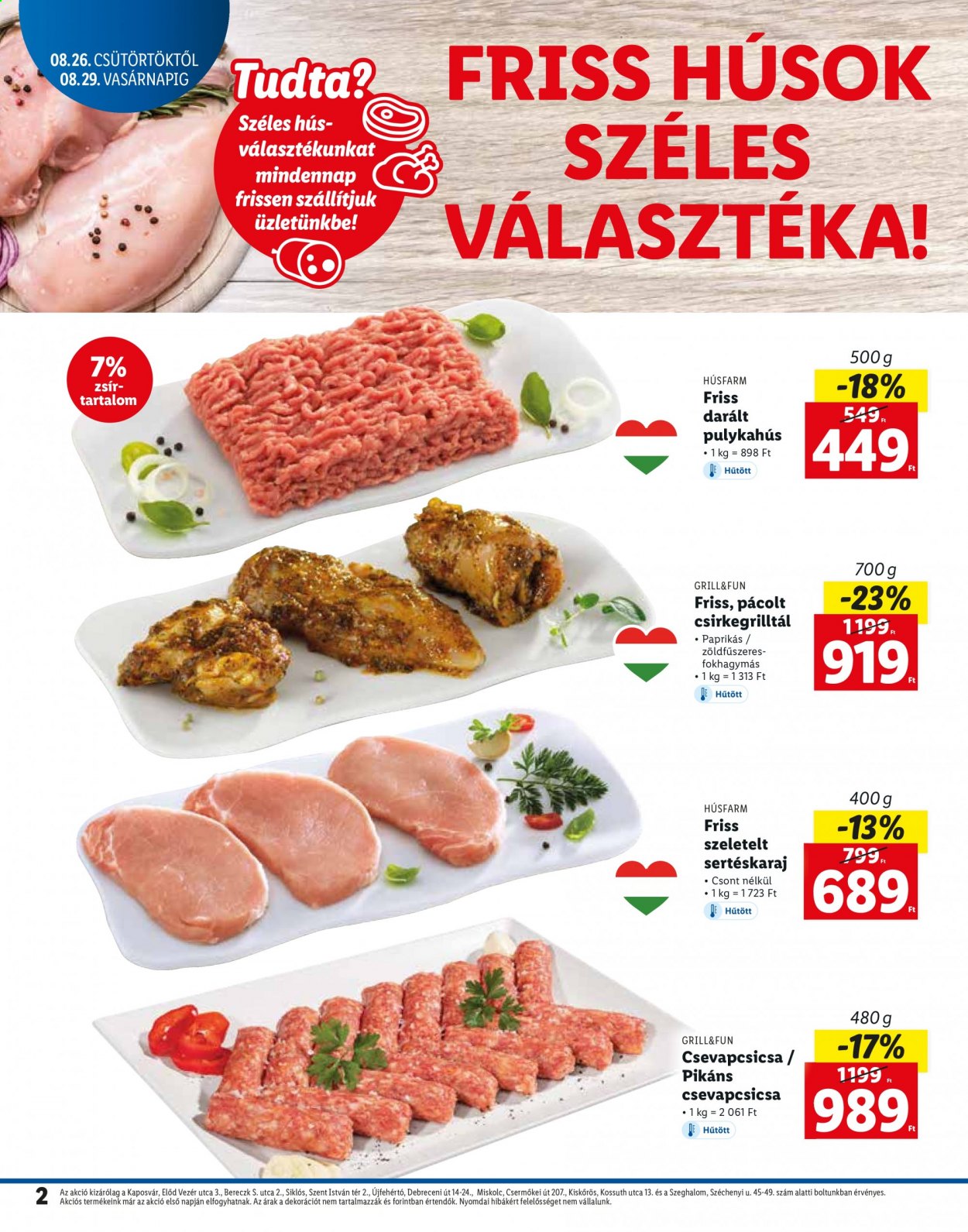 Lidl akciós újságok - 2021.08.26 - 2021.08.29. Oldal 2
