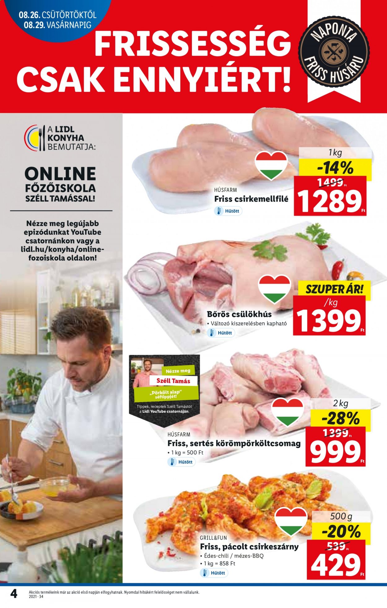 Lidl akciós újságok - 2021.08.26 - 2021.09.01. Oldal 4