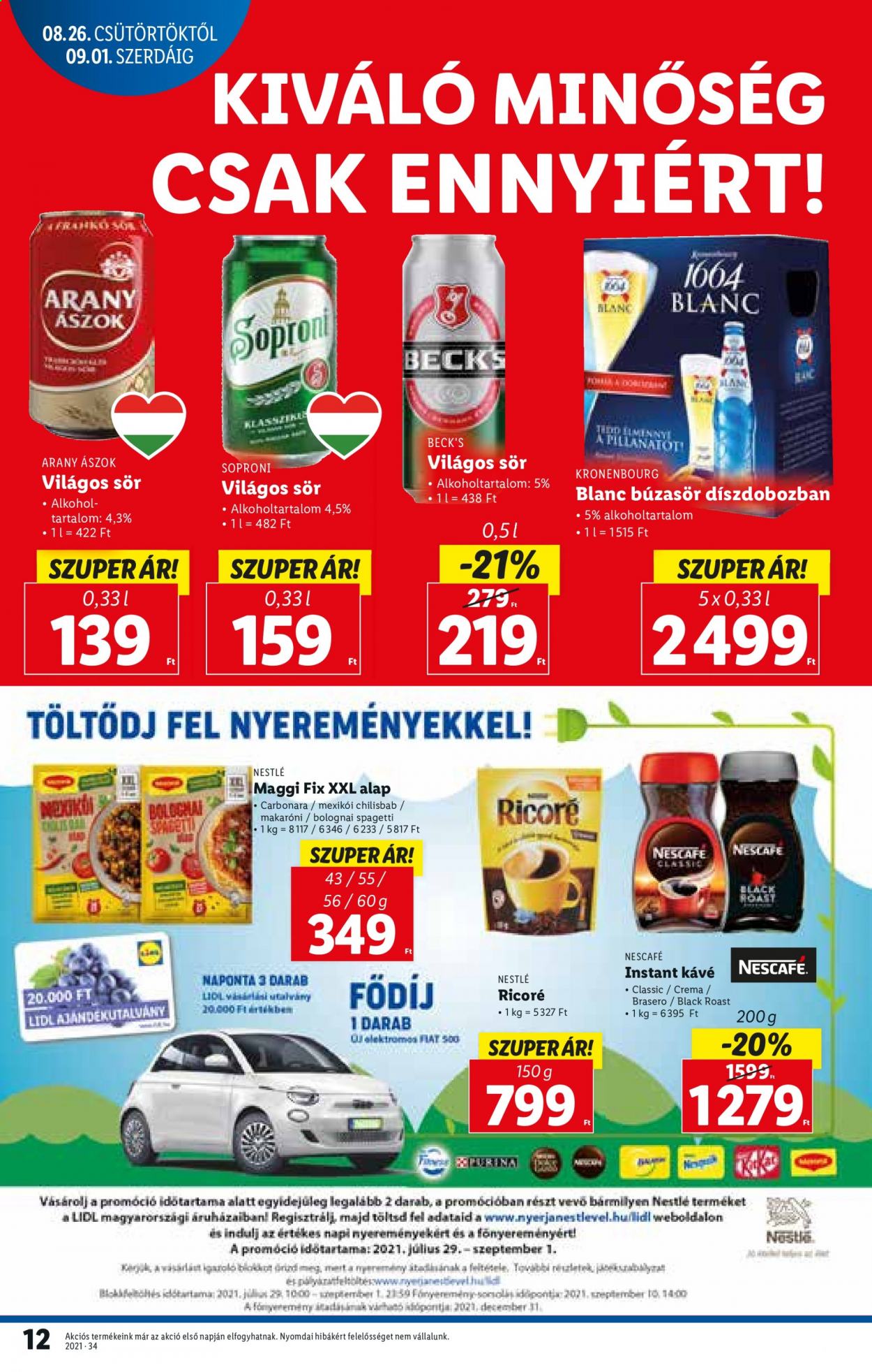 Lidl akciós újságok - 2021.08.26 - 2021.09.01. Oldal 12