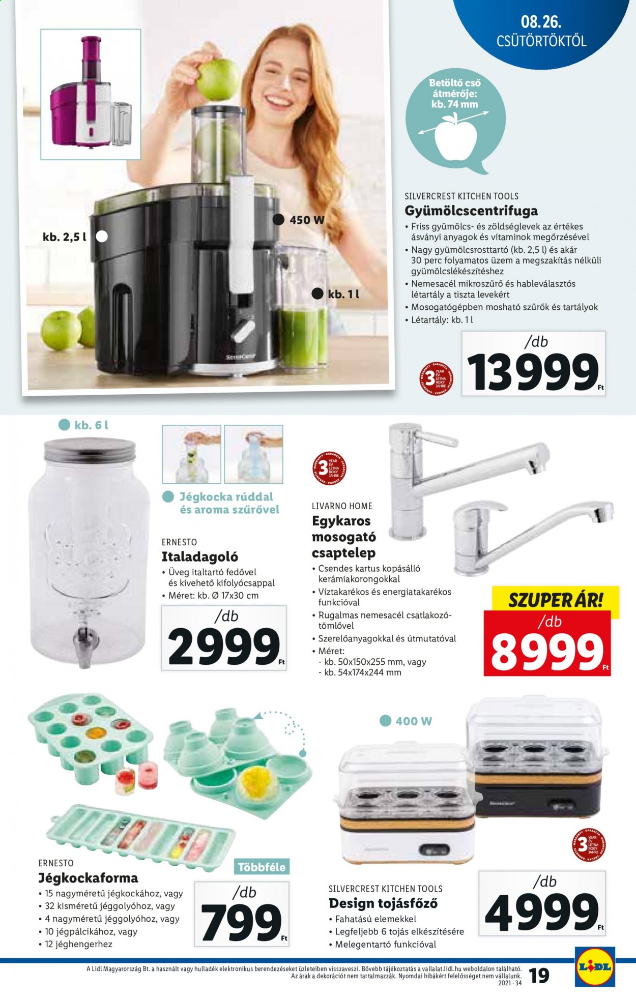 Lidl akciós újságok - 2021.08.26 - 2021.09.01. Oldal 19