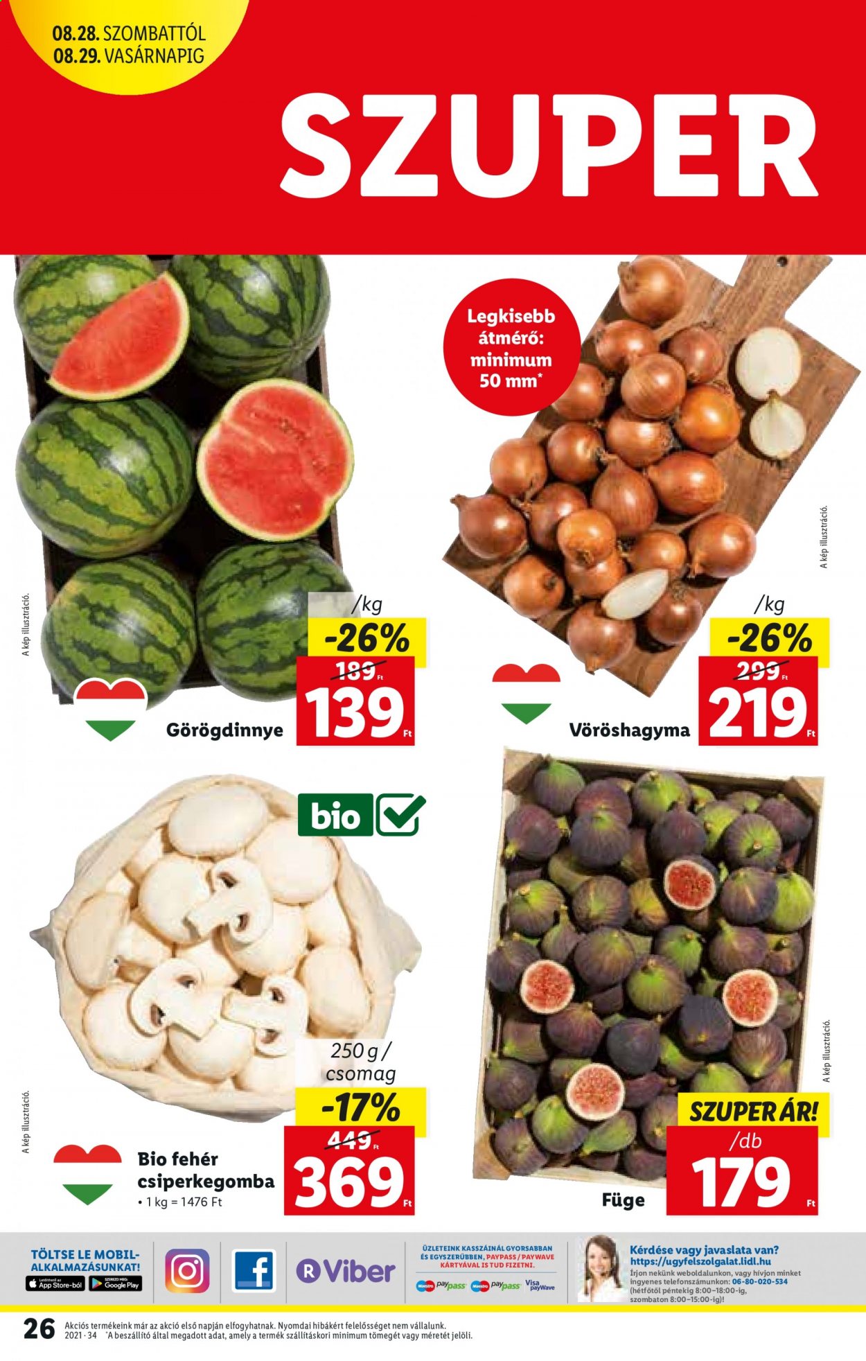 Lidl akciós újságok - 2021.08.26 - 2021.09.01. Oldal 26