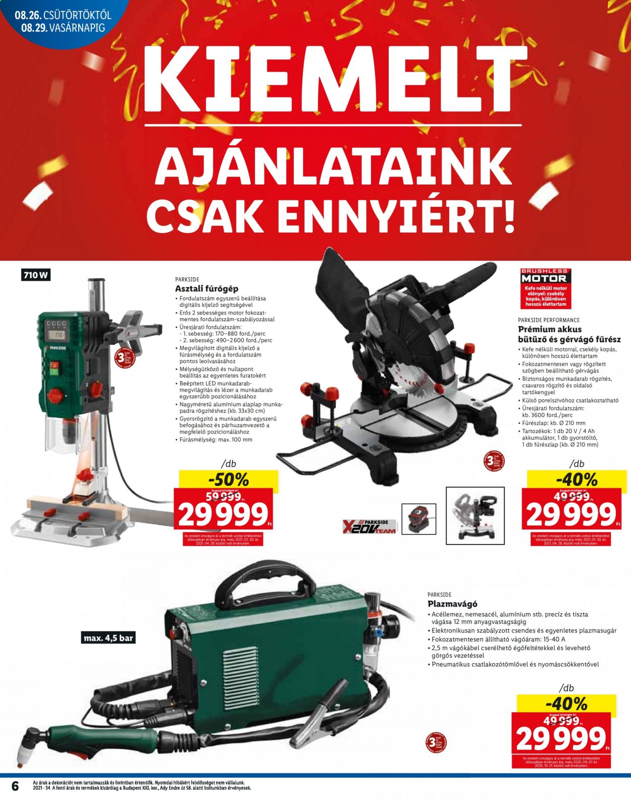 Lidl akciós újságok - 2021.08.26 - 2021.08.29. Oldal 6