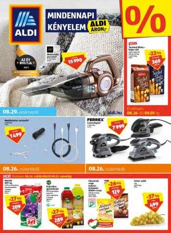 Újság Aldi - 2021.08.26 - 2021.09.01.