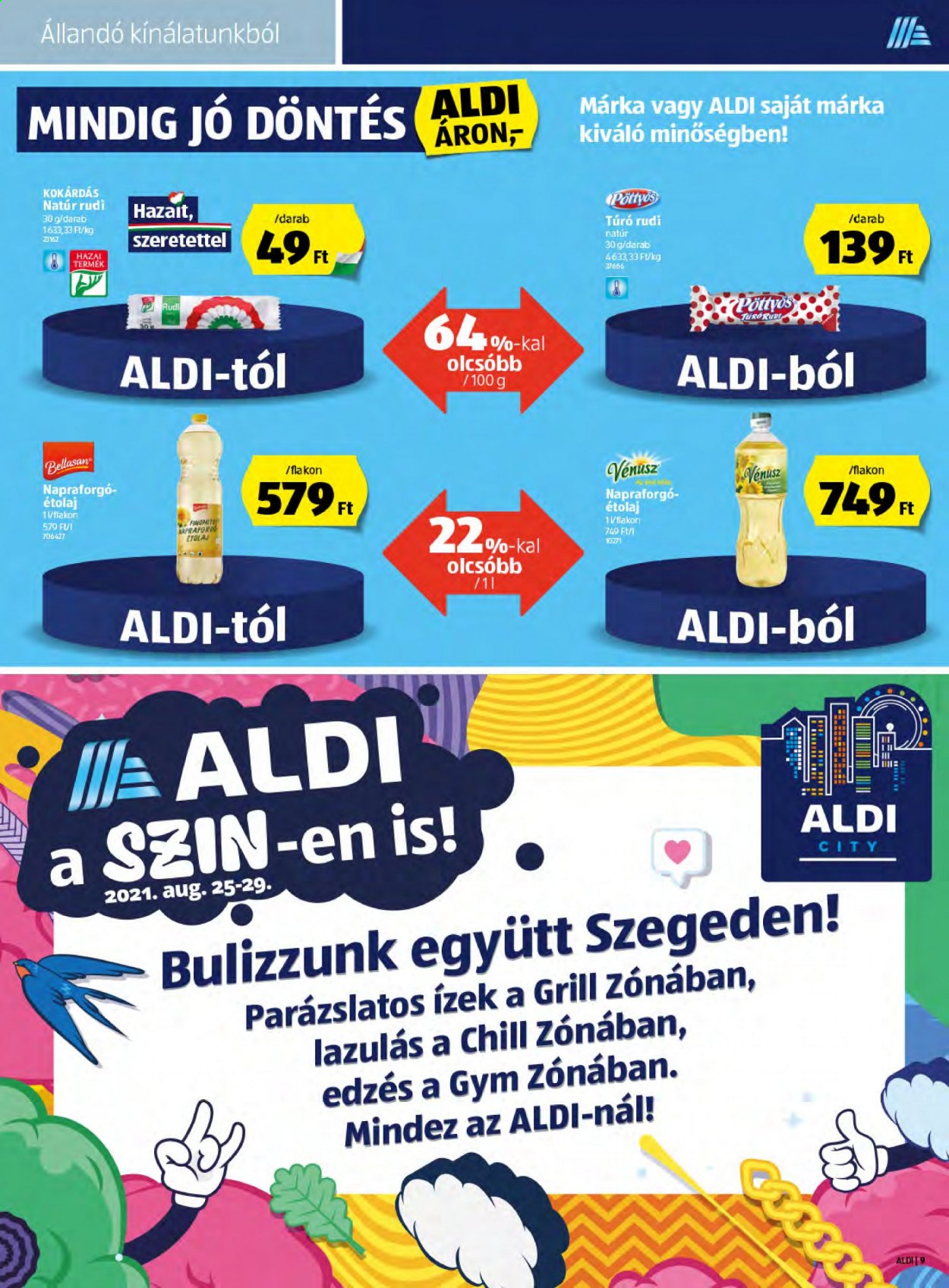 Aldi akciós újságok - 2021.08.26 - 2021.09.01. Oldal 9