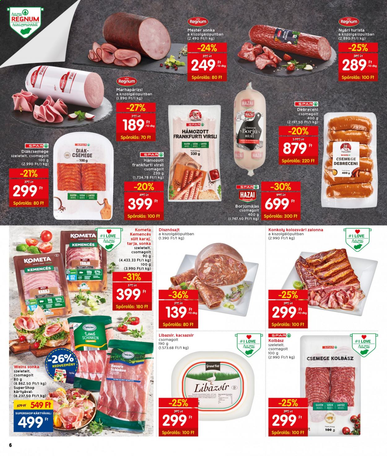 INTERSPAR akciós újságok - 2021.08.26 - 2021.09.01. Oldal 8