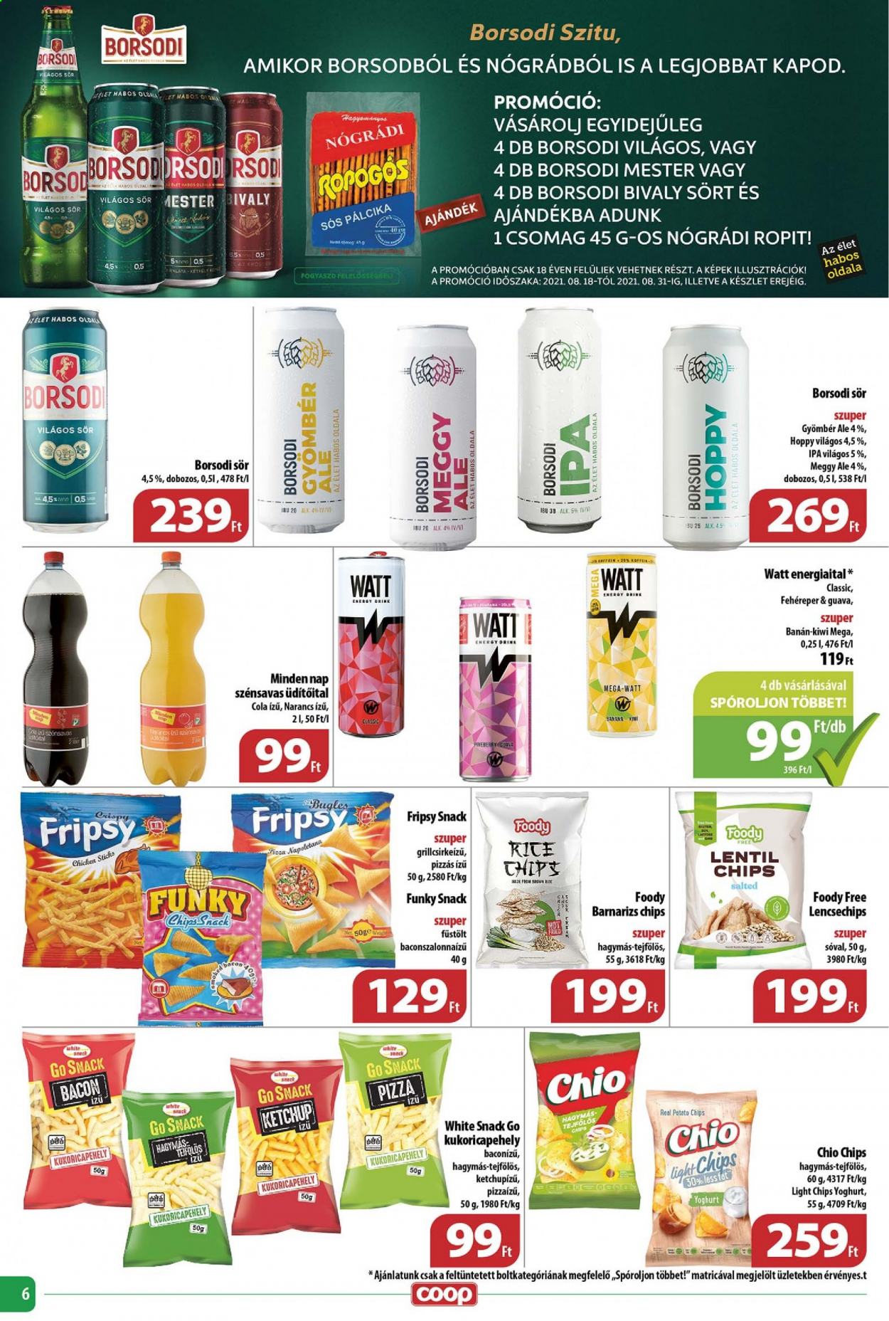 Coop akciós újságok - 2021.08.25 - 2021.08.31. Oldal 6