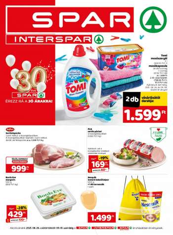 Újság SPAR - 2021.08.26 - 2021.09.01.