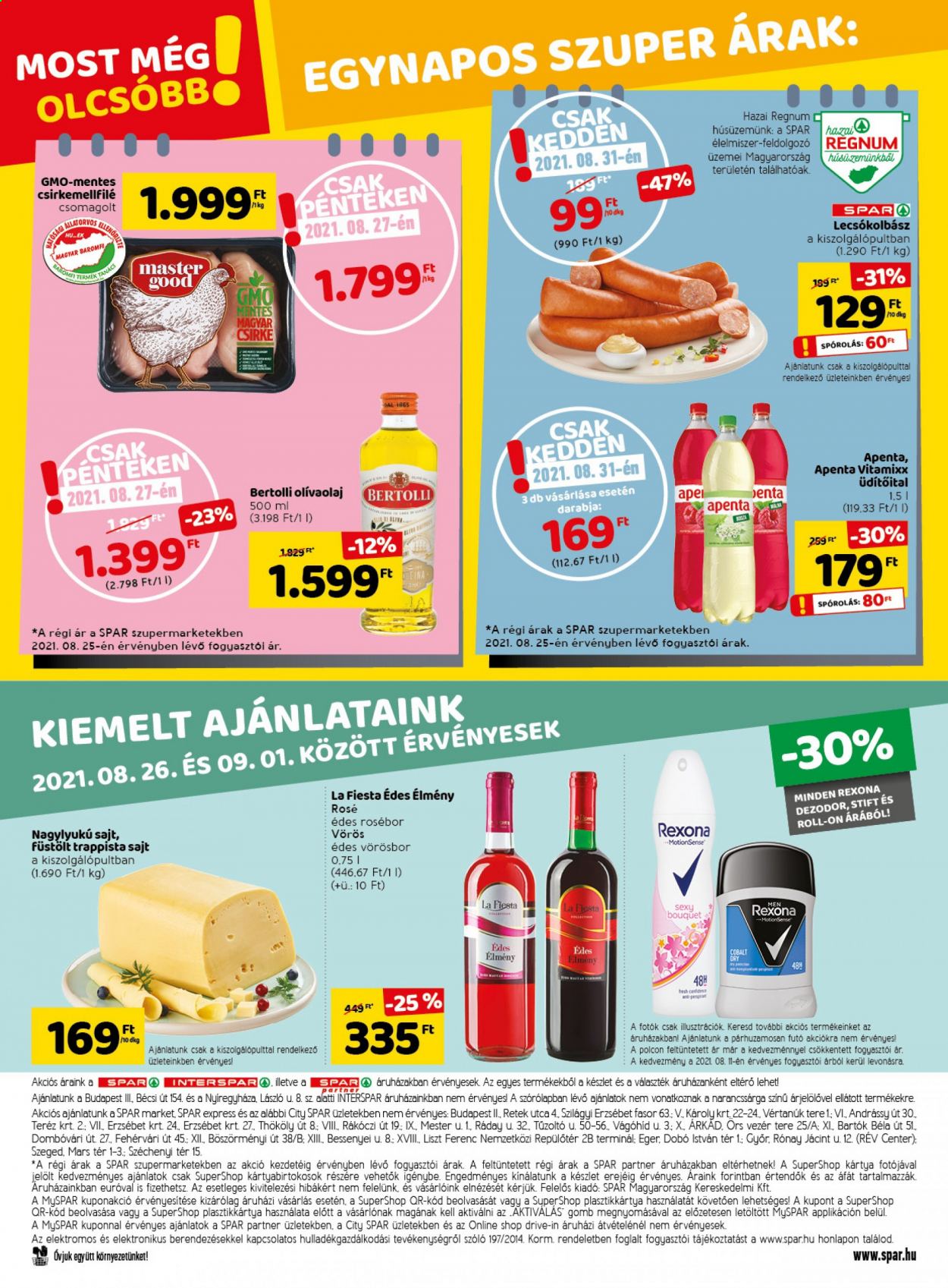 SPAR akciós újságok - 2021.08.26 - 2021.09.01. Oldal 34