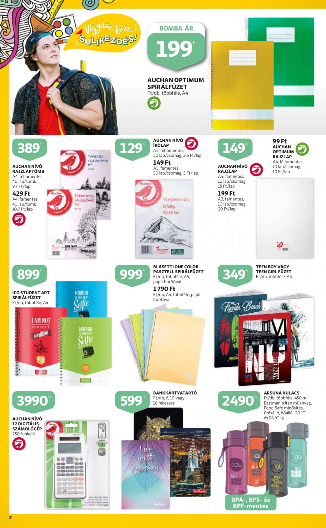 Auchan akciós újságok - 2021.08.26 - 2021.09.15. Oldal 2