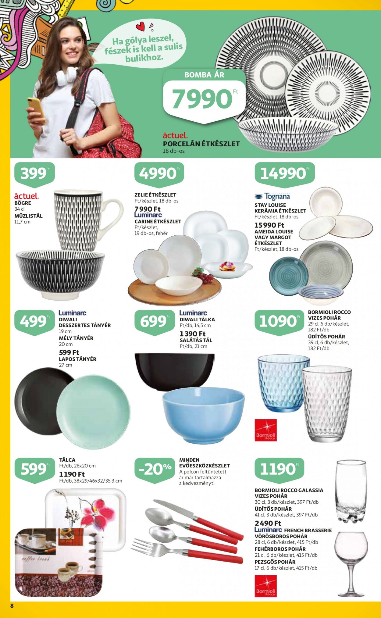 Auchan akciós újságok - 2021.08.26 - 2021.09.15. Oldal 8