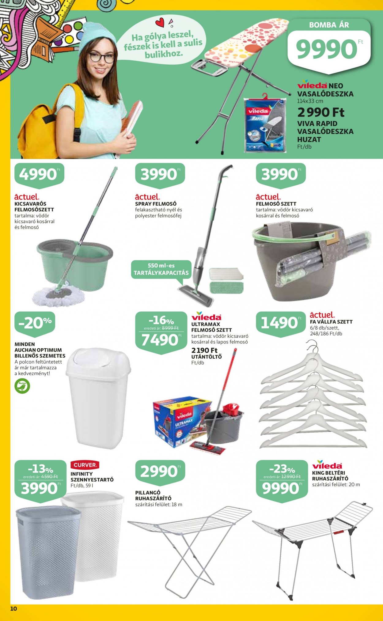 Auchan akciós újságok - 2021.08.26 - 2021.09.15. Oldal 10