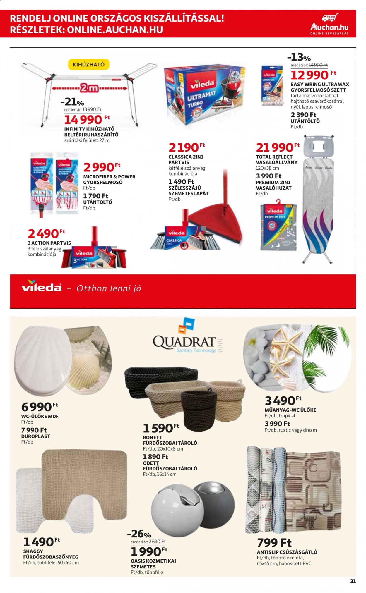 Auchan akciós újságok - 2021.08.26 - 2021.09.01. Oldal 31