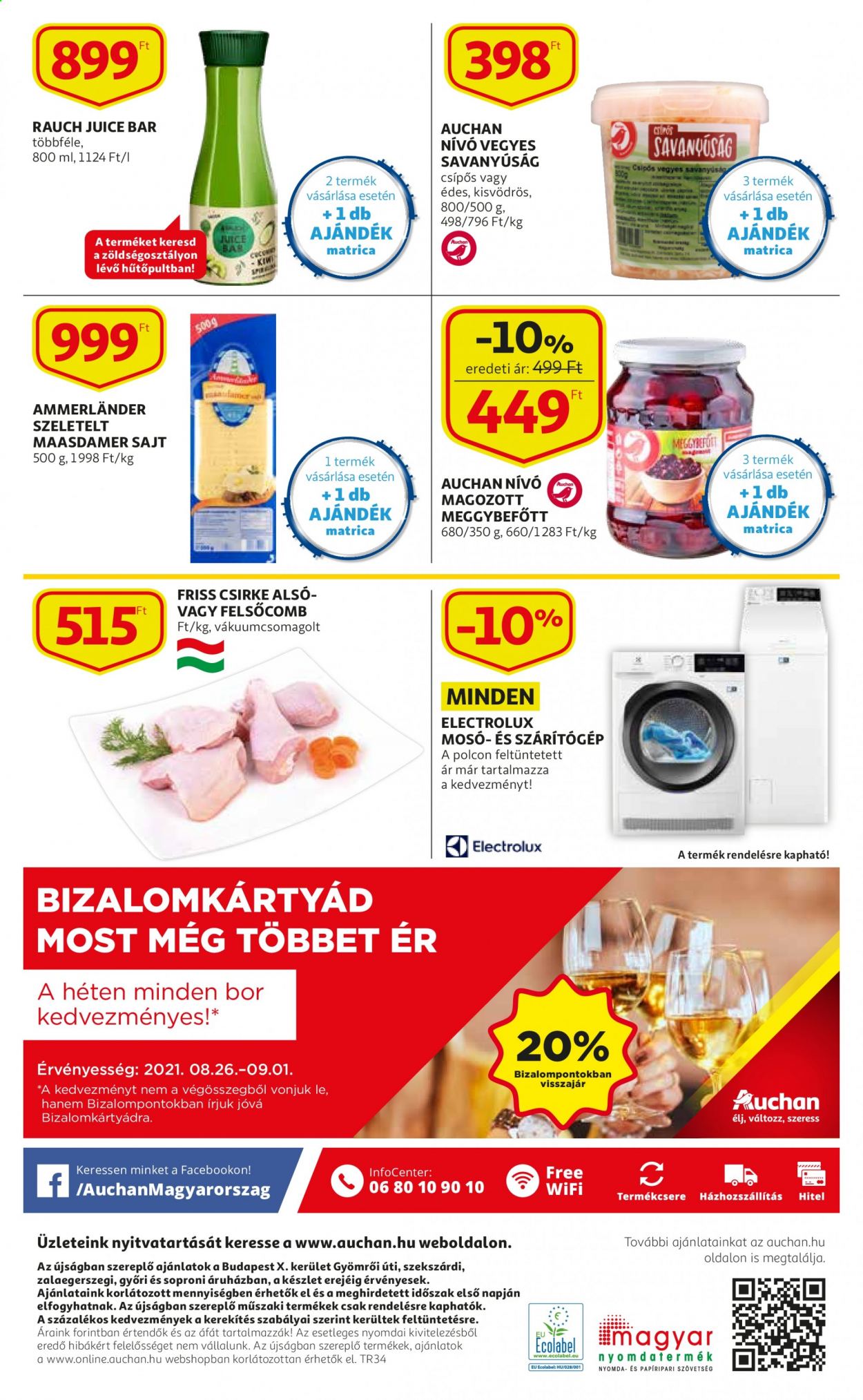 Auchan akciós újságok - 2021.08.26 - 2021.09.01. Oldal 16