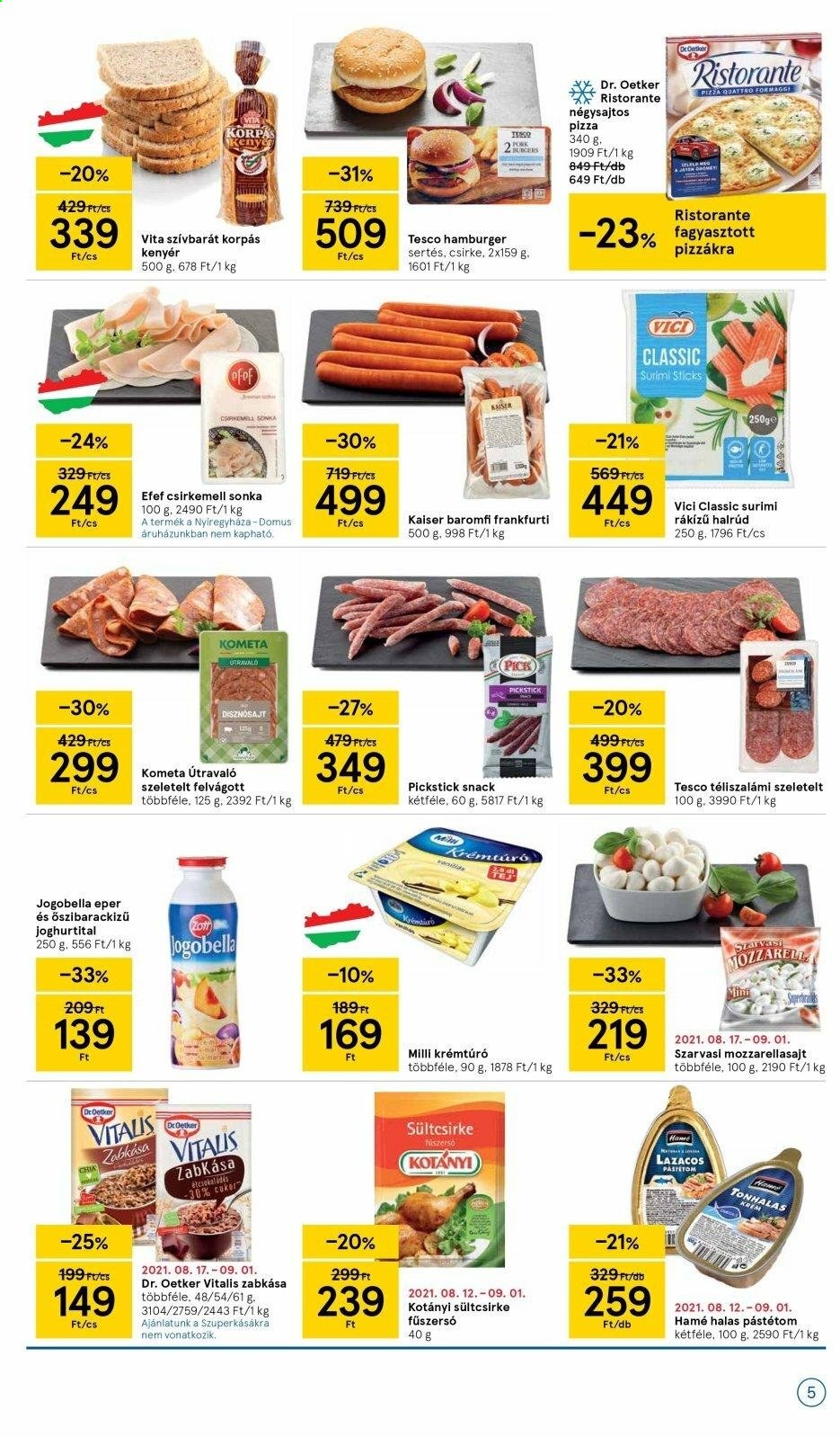 TESCO akciós újságok - 2021.08.26 - 2021.09.01. Oldal 5