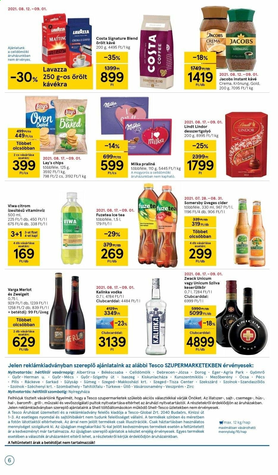 TESCO akciós újságok - 2021.08.26 - 2021.09.01. Oldal 6