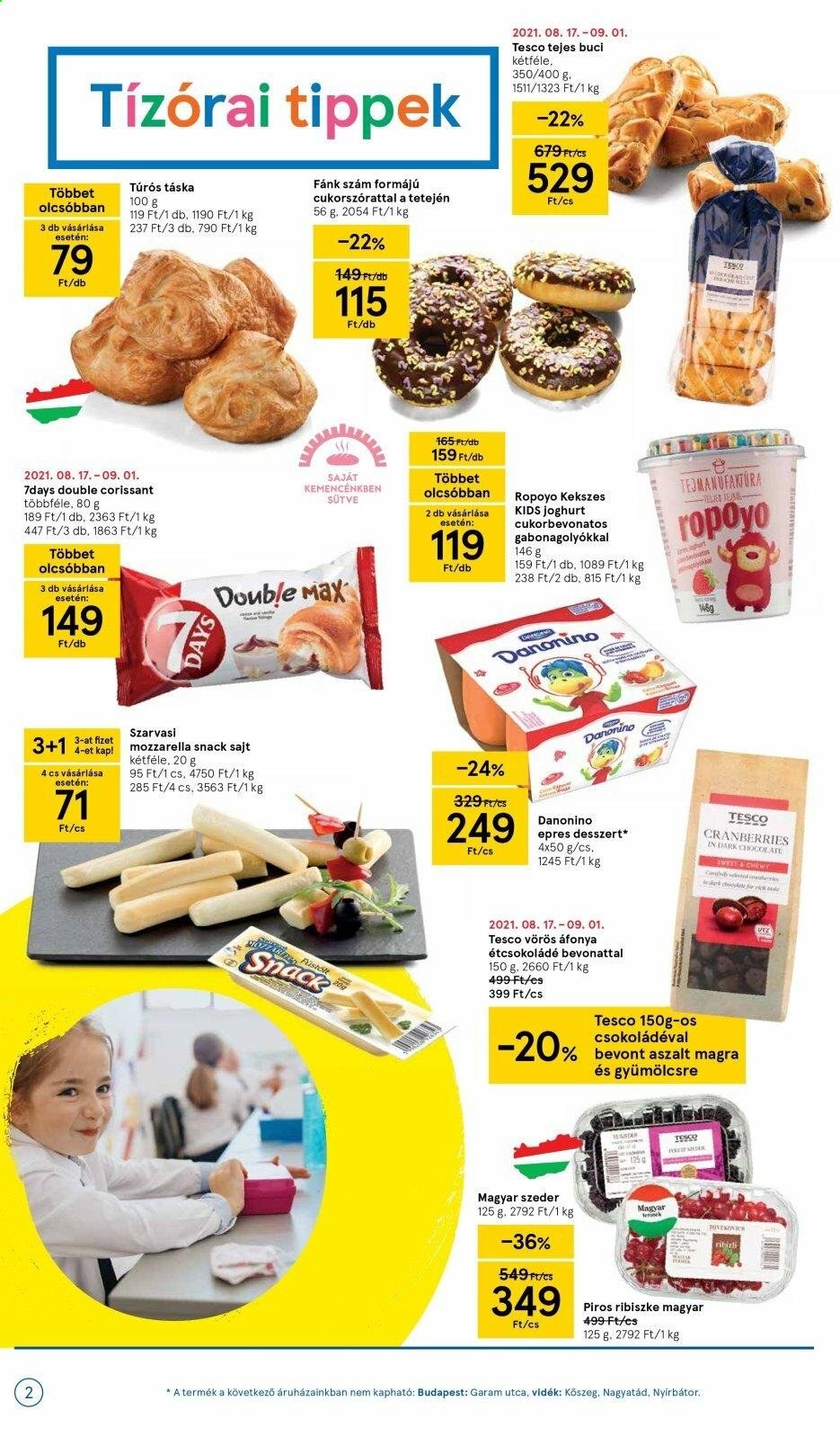 TESCO akciós újságok - 2021.08.26 - 2021.09.01. Oldal 2