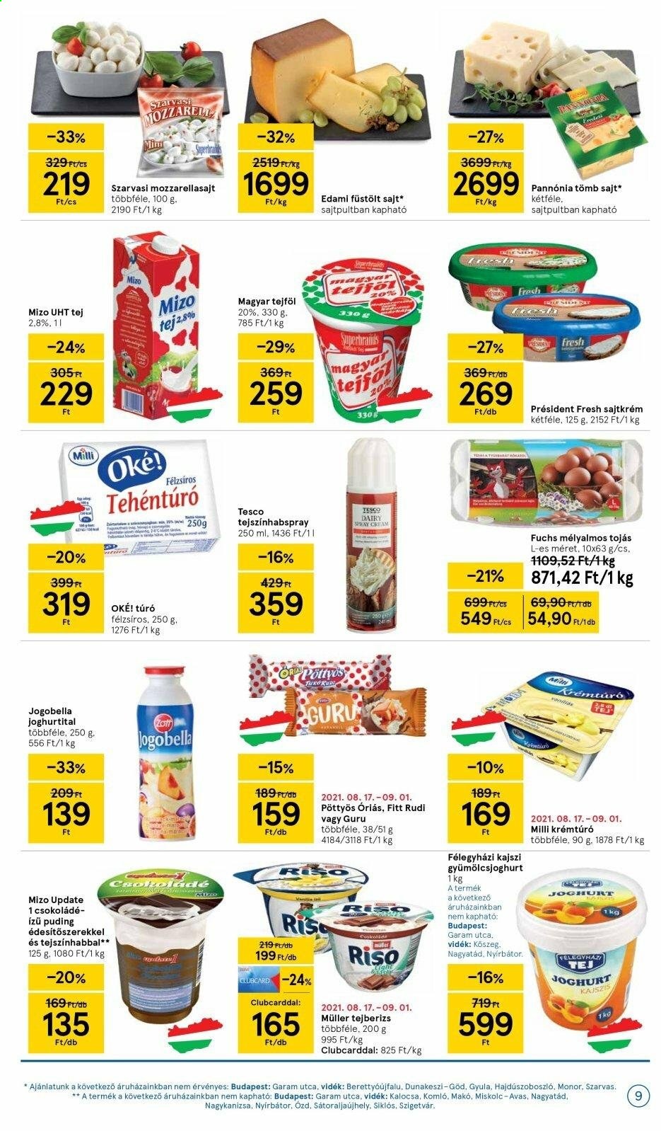 TESCO akciós újságok - 2021.08.26 - 2021.09.01. Oldal 9