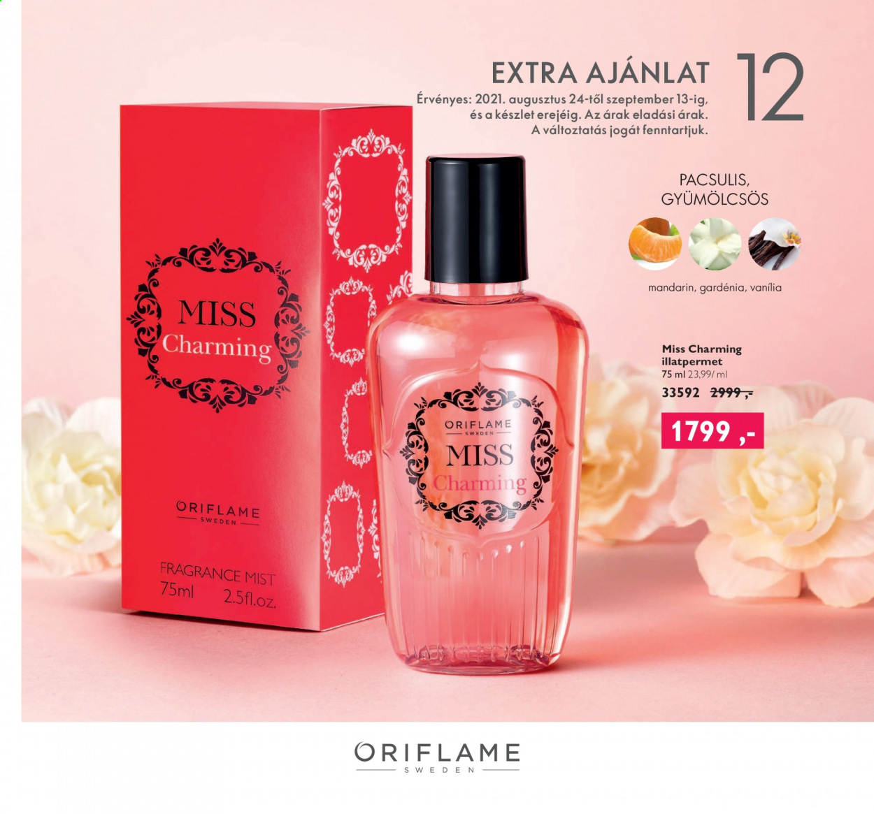 Oriflame akciós újságok - 2021.08.24 - 2021.09.13. Oldal 1